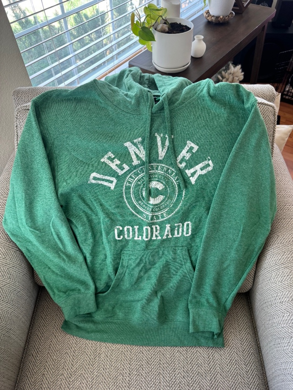 Denver Colorado Point Sportswear Vintage style hoodie graphic sweatshirt